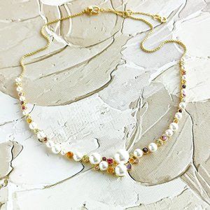 Kate Spade | Pearl Caviar | Gold Necklace